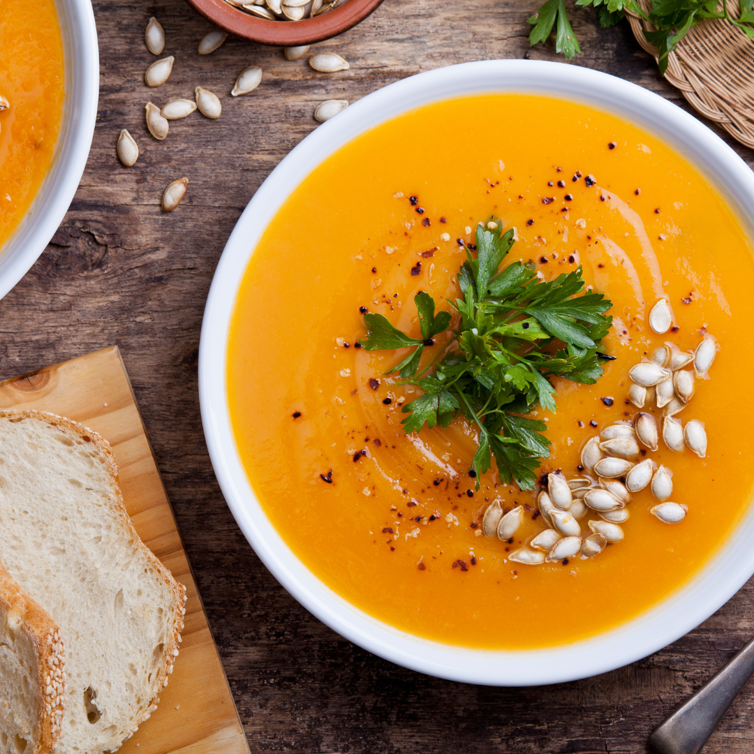 Spicy Curry Pumpkin Soup